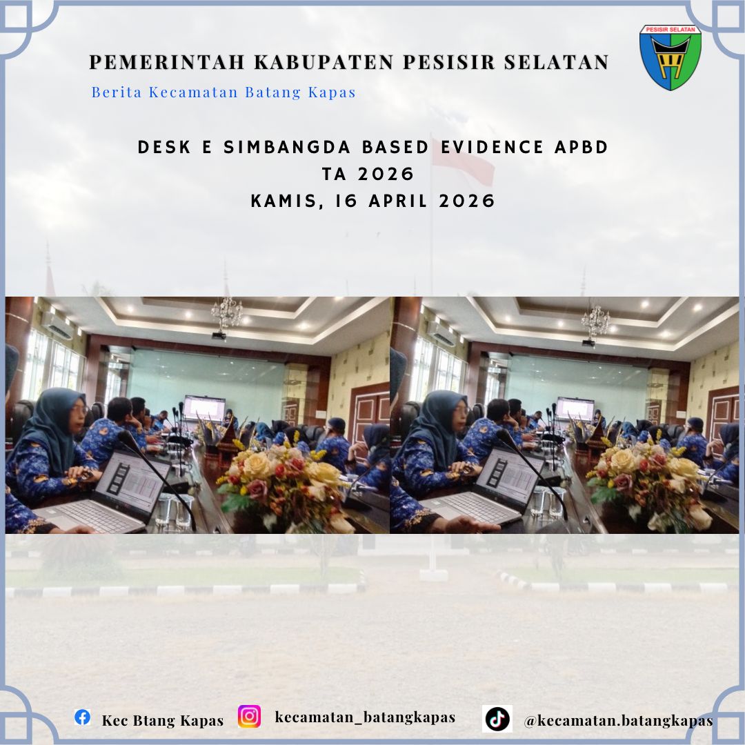 Acara Desk E Simbangda Based Evidence APBD TA 2026.