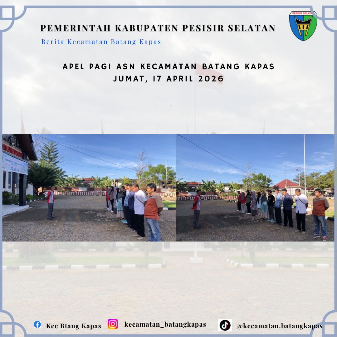 Pagi Asn Kecamatan Batang Kapas